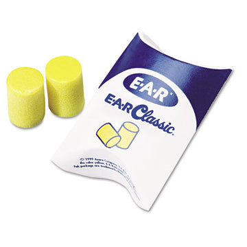3M™ E·a·r Classic Earplugs, Pillow Paks, Uncorded, Pvc Foam, Yellow, 200 Pairs freeshipping - TVN Wholesale